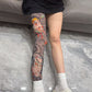 ✨2025 Brand New Design 😎Stretchy Tattoo-Print Leg Sleeve