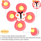 🎁Gift Idea Hot sale 50% OFF🎀Children's Suction Cup Spinner Toys