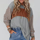 🍂Autumn New Arrival 50% OFF🔥Women’s Trendy Color Block Striped Long Sleeve T-Shirt