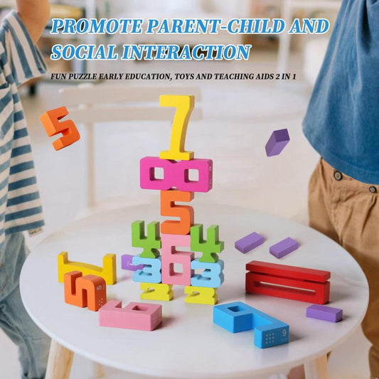 🎁Limit Time 50% OFF🔥Montessori-Inspired Wooden Number Blocks – Unlock Your Child’s Potential!