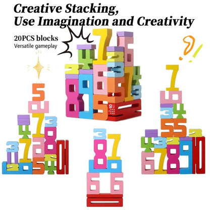 🎁Limit Time 50% OFF🔥Montessori-Inspired Wooden Number Blocks – Unlock Your Child’s Potential!