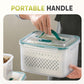 🔥Hot Sale 50％ OFF💝2 in 1 Draining Fresh-Keep Food Container