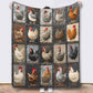 🎁LAST DAY SALE 60% OFF! 🐱💤 Cozy 9‑Panel Sleeping Cats Blanket – Ultra‑Soft Flannel, Reversible Design, Perfect for Sofa, Bed & Travel 🌙✨