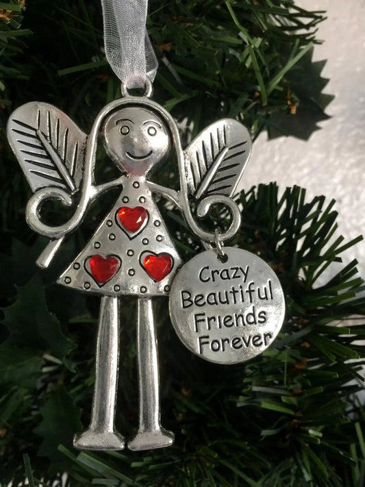 🎁Early Xmas Sales - 49% OFF🎅Angel Friendship Ornament Gift-Best Friend Gift🎁