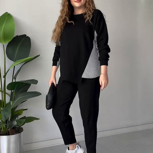 🔥Hot Sale 49% OFF⏳Women's Casual Long Sleeve Top & Pants Set