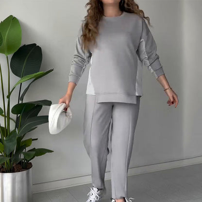 🔥Hot Sale 49% OFF⏳Women's Casual Long Sleeve Top & Pants Set