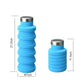 🎁Gift Idea Hot Sale 50% OFF🔥Foldable Silicone Sports Bottle with Hiking Buckle