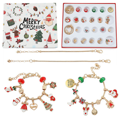 🎅Christmas Gift Idea 50% OFF 🎁DIY Christmas Advent Calendar Bracelets Set
