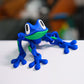 🐸✨2025 Trending 3D Magnetic Frog Figurine with Movable Joints, Fun Decorative Fridge Magnet, Perfect for Cabinet