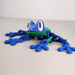 🐸✨2025 Trending 3D Magnetic Frog Figurine with Movable Joints, Fun Decorative Fridge Magnet, Perfect for Cabinet