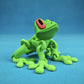 🐸✨2025 Trending 3D Magnetic Frog Figurine with Movable Joints, Fun Decorative Fridge Magnet, Perfect for Cabinet
