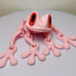 🐸✨2025 Trending 3D Magnetic Frog Figurine with Movable Joints, Fun Decorative Fridge Magnet, Perfect for Cabinet