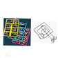 🎅Early Christmas Gift - 50% OFF🎄Metal Puzzle Ring Eight-Piece Blue Version Brain Teasers，Developing the human brain