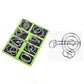 🎅Early Christmas Gift - 50% OFF🎄Metal Puzzle Ring Eight-Piece Blue Version Brain Teasers，Developing the human brain
