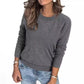 💖HOT SALE 50% OFF🍃Women’s Casual Long Sleeve Loose Knit Top