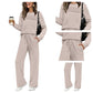 🏆 Hot Sale - 60% OFF 💞✨Women's Crew Neck Top & Drawstring Pants Set