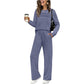 🏆 Hot Sale - 60% OFF 💞✨Women's Crew Neck Top & Drawstring Pants Set