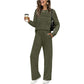 🏆 Hot Sale - 60% OFF 💞✨Women's Crew Neck Top & Drawstring Pants Set