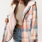 🎉This week's Special Sales - 50% OFF✨Women's Winter Trendy Plaid Hooded Jacket