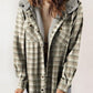 🎉This week's Special Sales - 50% OFF✨Women's Winter Trendy Plaid Hooded Jacket