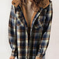 🎉This week's Special Sales - 50% OFF✨Women's Winter Trendy Plaid Hooded Jacket
