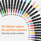 🎁Gift Idea Hot Sale 60% OFF🔥Dual-Tip Glitter Marker Pen✨