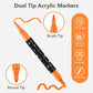 🎁Gift Idea Hot Sale 60% OFF🔥Dual-Tip Glitter Marker Pen✨