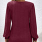 🍂Autumn Hot Sale 50% OFF🔥Women’s Square Neck Puff Sleeves Sweatshirt