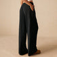 🎉 Last Day Promotion-50% OFF 🎉Women’s Casual Soft Wide-Leg Pants With Drawstring