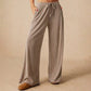 🎉 Last Day Promotion-50% OFF 🎉Women’s Casual Soft Wide-Leg Pants With Drawstring