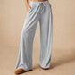 🎉 Last Day Promotion-50% OFF 🎉Women’s Casual Soft Wide-Leg Pants With Drawstring