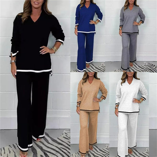 🍂Autumn Hot Sale 50% OFF🔥Women's 2 Piece Knit Lounge Set