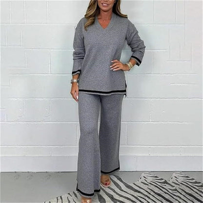 🍂Autumn Hot Sale 50% OFF🔥Women's 2 Piece Knit Lounge Set
