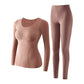 Women's Thermal Underwear Set with Shelf Bra