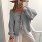 🍂Autumn Hot Sale 50% OFF💖Women's Long Sleeve Tie Front Knit Sweater🧶