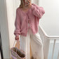 🍂Autumn Hot Sale 50% OFF💖Women's Long Sleeve Tie Front Knit Sweater🧶