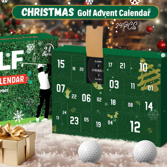 🎁Gift Idea Hot Sale 50% OFF🔥24PCS Christmas Golf Advent Calendar