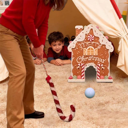 🔥LAST DAY 50% OFF 🎅Christmas Gingerbread Golf Game Set