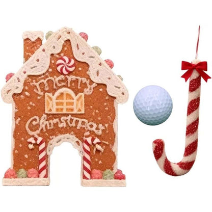 🔥LAST DAY 50% OFF 🎅Christmas Gingerbread Golf Game Set