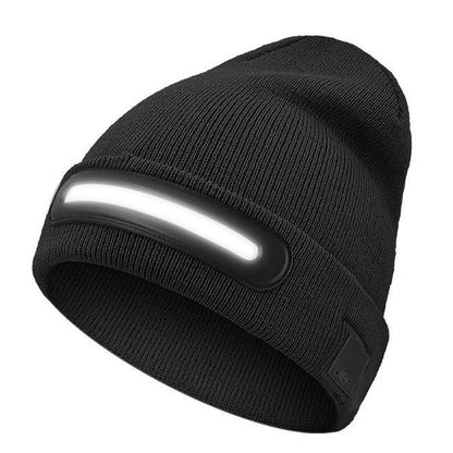 🎄Christmas Hot Sale 50% OFF🎅Rechargeable Bluetooth Beanie Hat with Light