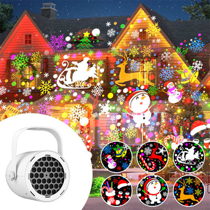 🎄🎁Christmas Hot Sale 50% OFF🎅16-Pattern USB Christmas Projector Light