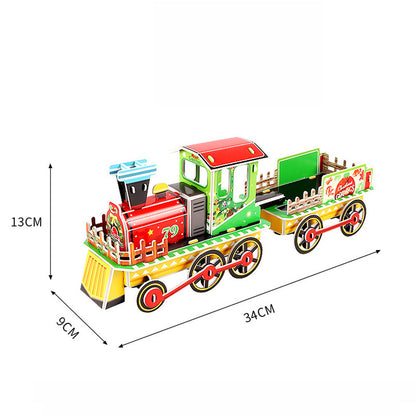 🎁Christmas Limited-Time Offer 50% Off🧩3D DIY Christmas Puzzle Kit