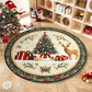 🎄Christmas Hot Sale 50% OFF🎅Non-Slip Round Christmas Tree Rug