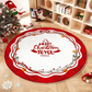 🎄Christmas Hot Sale 50% OFF🎅Non-Slip Round Christmas Tree Rug