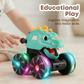 🎅LAST DAY SPECIAL PRICE 50% OFF! 🔥Press & Go Dinosaur Toy Car With Lights🦖