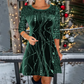 👗🎁Christmas Hot Sale 60% OFF NOW! ⏰ Elegant Sequin A-Line Dress - Stunning Shimmer & Perfect Fit, Ideal for Parties and Galas ✨
