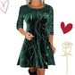 👗🎁Christmas Hot Sale 60% OFF NOW! ⏰ Elegant Sequin A-Line Dress - Stunning Shimmer & Perfect Fit, Ideal for Parties and Galas ✨