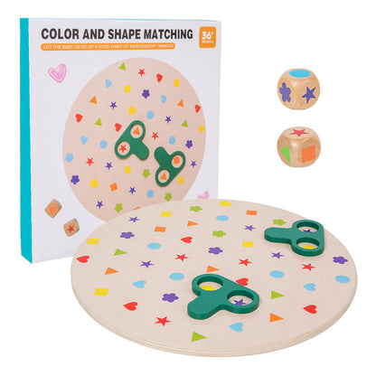 🎁Christmas Hot Sale 60% OFF🎅Wooden Shape Matching Toy Set for Kids