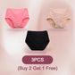 🌸🖤Black Friday Buy 1 Get 3 Packs💥Plus Size High Waisted for Women with Cotton Crotch Briefs for Middle Aged and Elderly