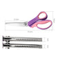 ⏳LAST DAY SALE ONLY ￡8.99!!🎉✂️Multipurpose Pinking Shears Serrated Scissors